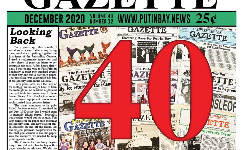 December 2020 Gazette